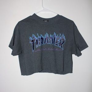 Thrasher Crop Top